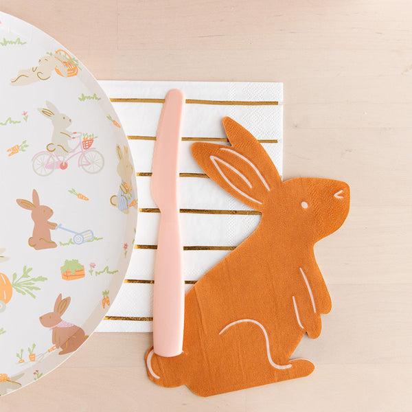Bunnies In The Garden Large "Bunny" Napkins, Pack of 16 | Paperless ...