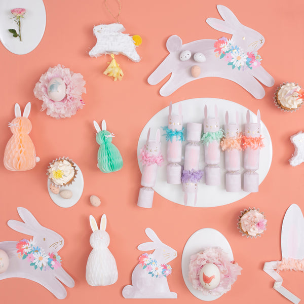 Honeycomb Spring Bunnies, Pack of 8 | Paperless Post Party Shop