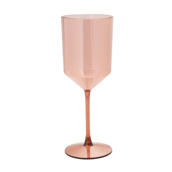 11 oz. Plastic Rose Wine Cup w. Stem, Pack of 4 Paperless Post Party Shop