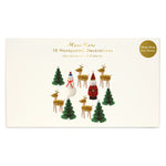 Honeycomb Christmas Characters, Pack of 10