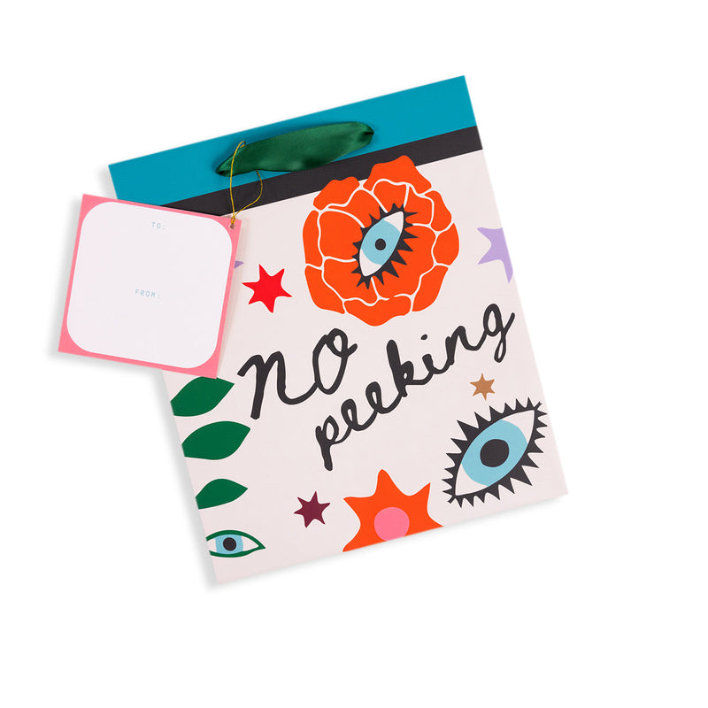 No Peeking, Medium Gift Bag