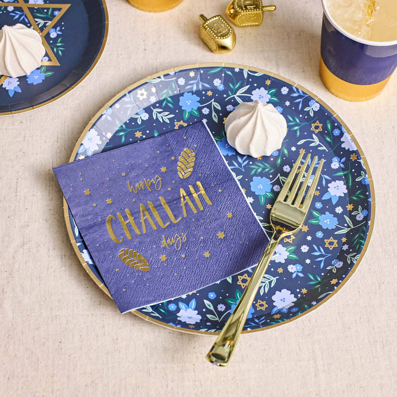 Modern Mitzvah Hanukkah Cocktail Napkins, Pack of 20