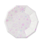 Frosted Large Plates, Pack of 8