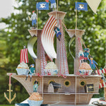 Pirate Ship Cupcake Kit, Pack of 24