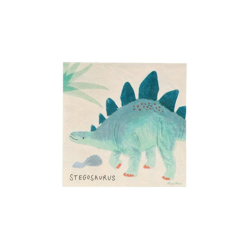Dinosaur Kingdom Small Napkins, Pack of 16