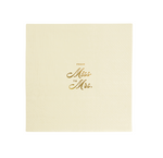 From Miss to Mrs Cocktail Napkin, Pack of 20