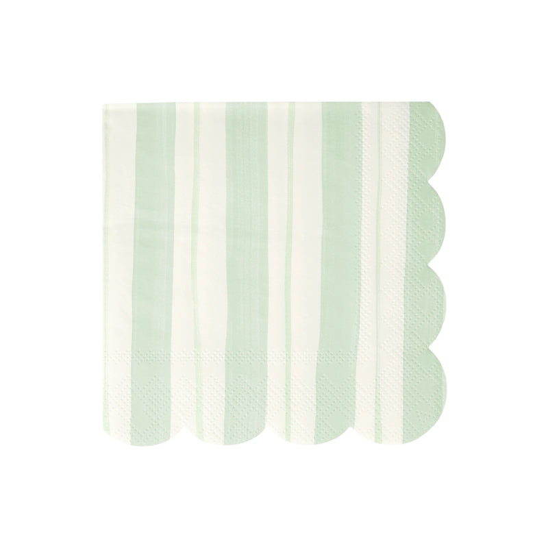 Ticking Stripe Large Napkins, Pack of 16