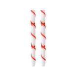 Ribbon Bow Taper Candle Set - 3 Color Options, Jollity & Co