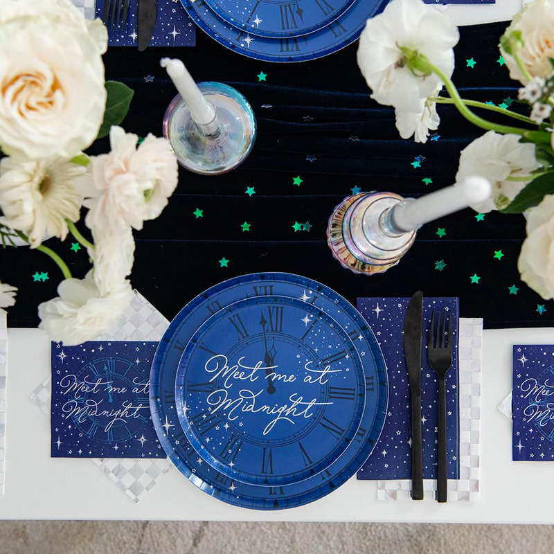 Meet Me At Midnight Dinner Plates, Pack of 8