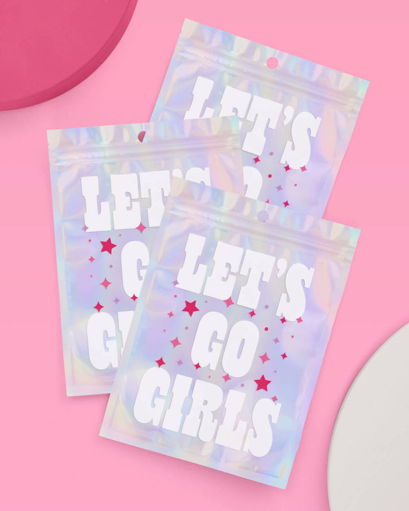 Let'S Go Girls Pouches, Pack Of 20