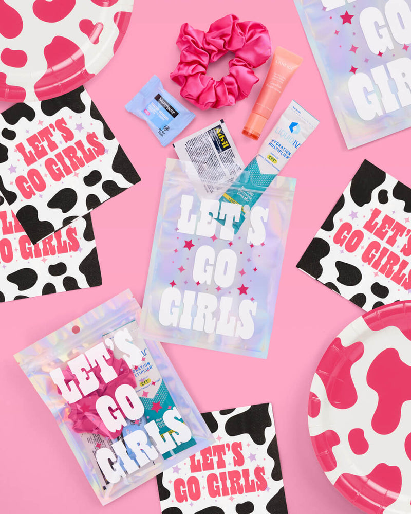 Let'S Go Girls Pouches, Pack Of 20