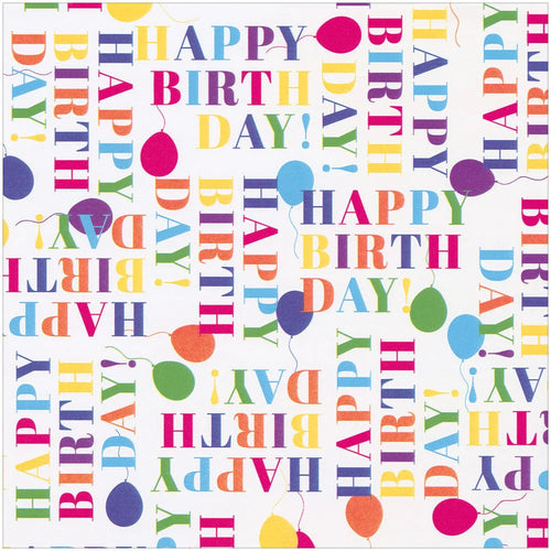 Birthday Surprise Gift Wrapping Paper - 30 x 8 Roll