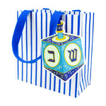 Dreidel And Stripes Gift Bags - 1 Each