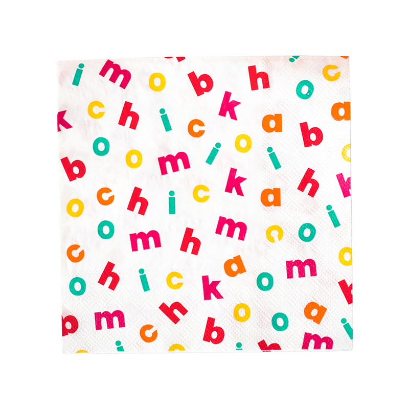 Chicka Chicka Boom Boom Large Napkins, Pack of 16