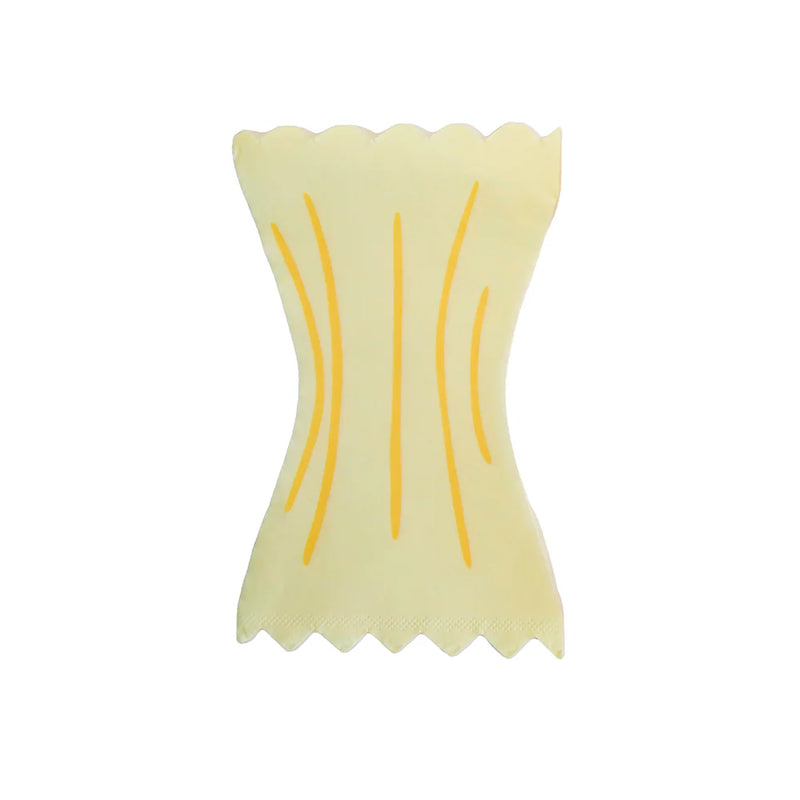 Le Dinner Pasta Noodle Guest Napkins, Pack of 16