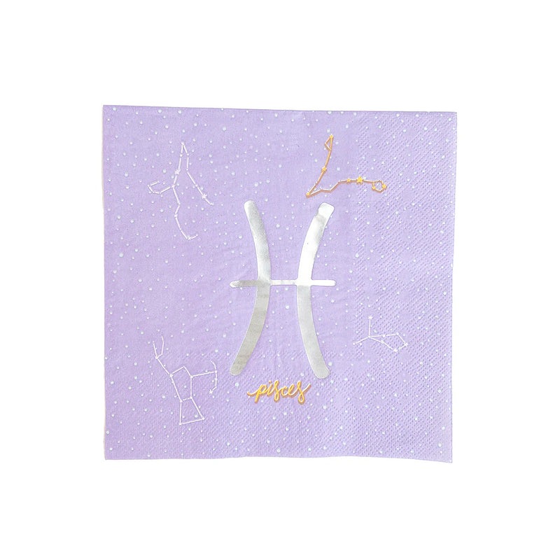 Zodiac Large Napkins, Set of 16