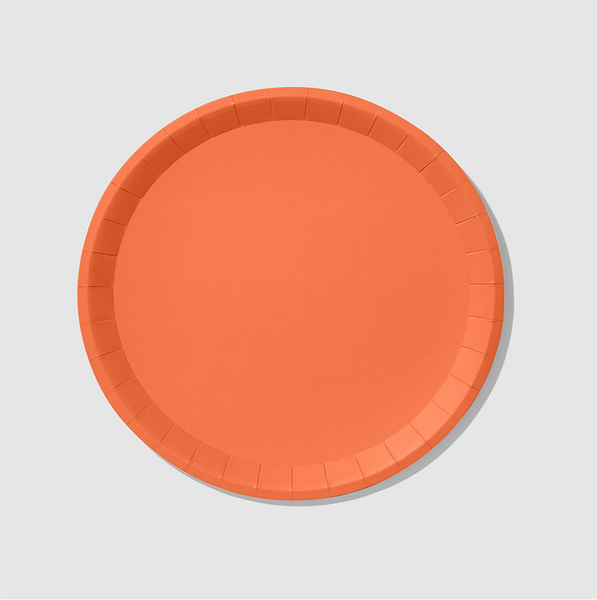 Tropical Coral Classic Small Plates (10 per pack) | Paperless Post ...