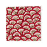 Pontchartrain Scallop Red Cocktail Napkins - 20 Per Package