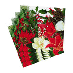 Christmas Garden Luncheon Napkins - 20 Per Package