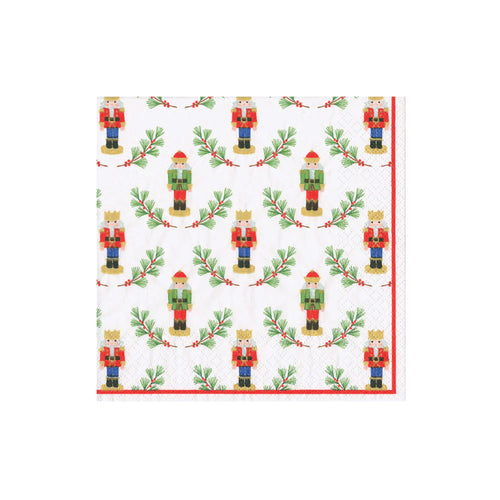 Little Nutcracker Boxed Cocktail Napkins - 40 Per Box