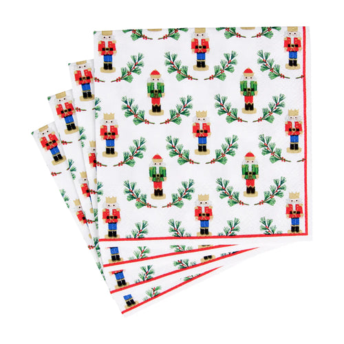 Little Nutcracker Cocktail Napkins - 20 Per Package