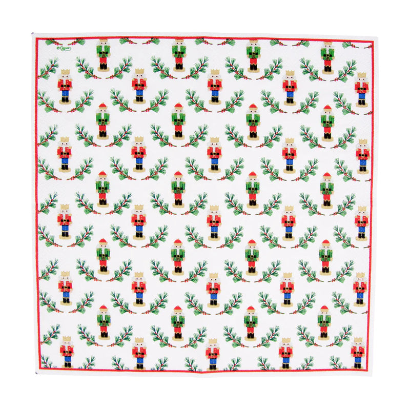 Little Nutcracker Cocktail Napkins - 20 Per Package