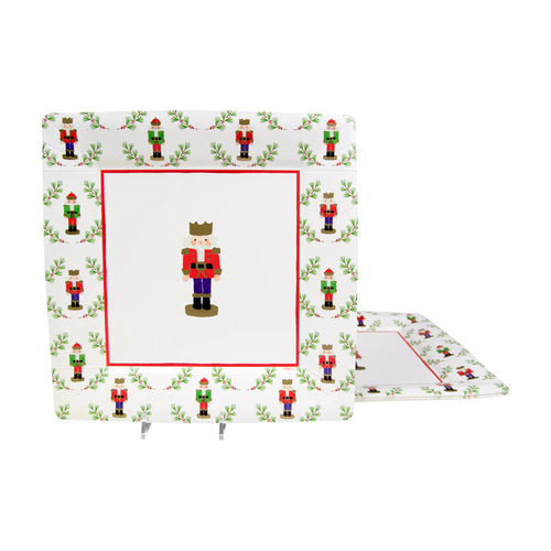 Little Nutcracker Sq Dinner Plates - 8 Per Package