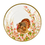 Turkey And Berries Salad & Dessert Plates - 8 Per Package