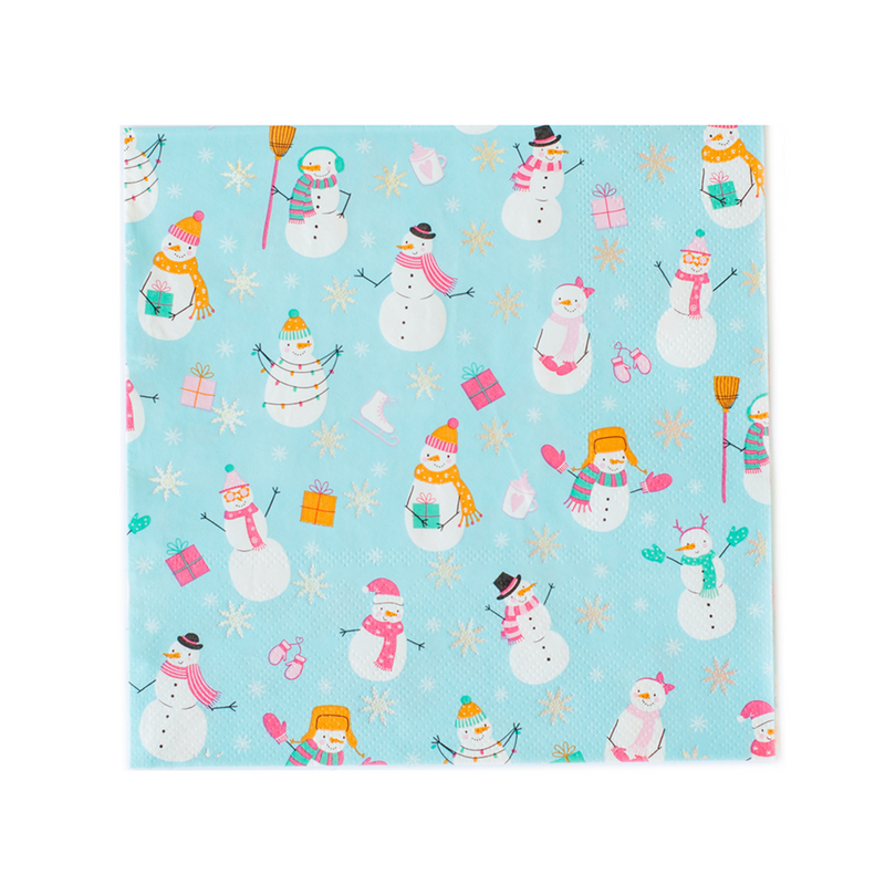 Blizzard Buddies Large Napkins, Pack of 16