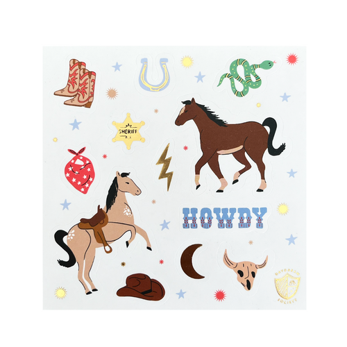 Yeehaw Sticker Set, Pack of 4