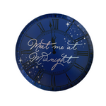 Meet Me At Midnight Dessert Plates, Pack of 8