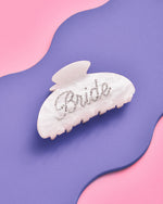 That Bride Clip - Pearlescent Claw Clip