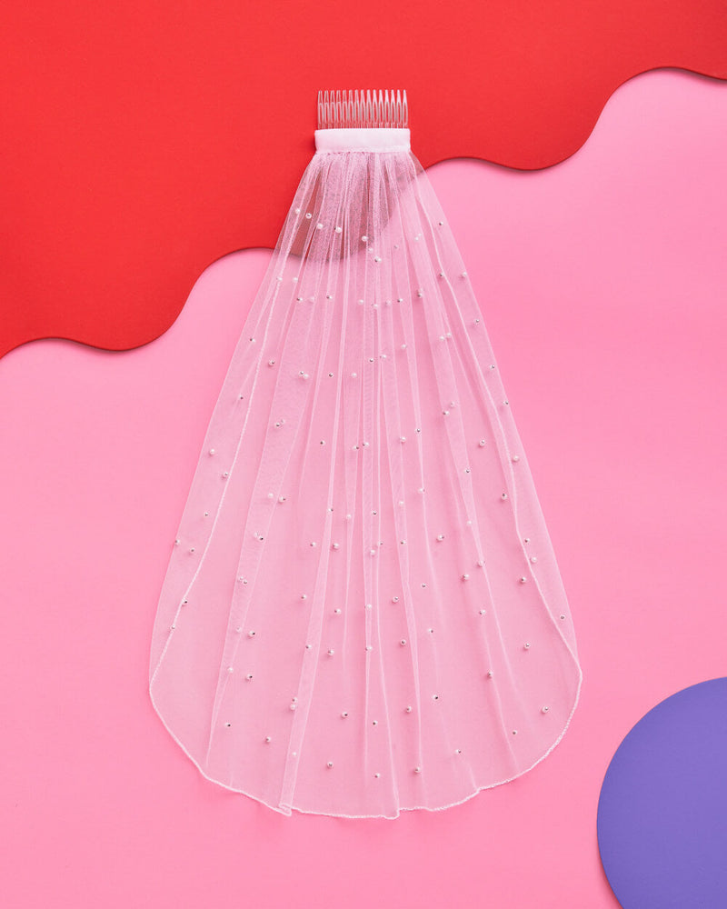 Pearlfect Veil - Pearl Bridal Veil
