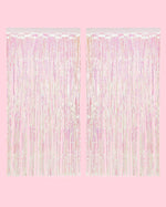 Iridescent Curtain -  iridescent foil curtain