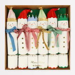 Snowmen Crackers, Pack of 6