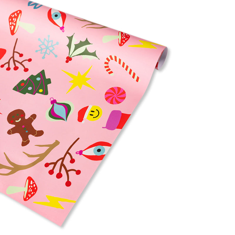 Twinklemas Wrapping Paper, Set of 5 Sheets