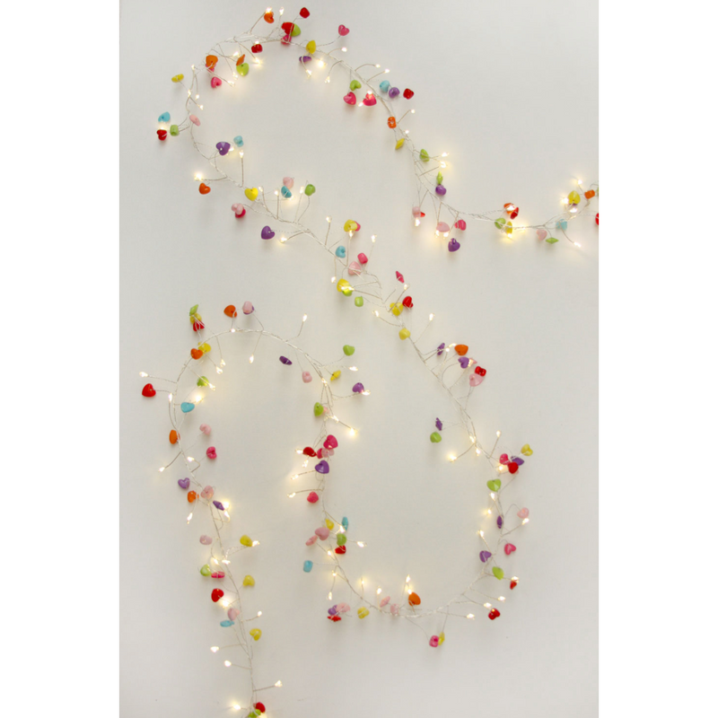 Sweet Heart Fairy Lights, Set of 3