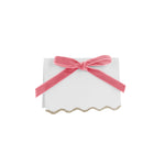 Thanksgiving Velvet Bow Place Cards, Pack of 6