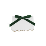 Thanksgiving Velvet Bow Place Cards, Pack of 6