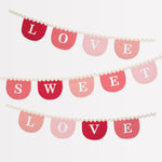 Valentine's Fabric Garland