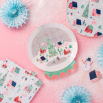 Snow Day Large Plates, Set of 8