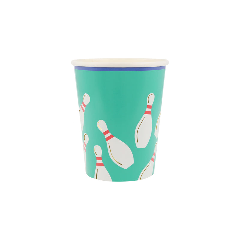 Bowling Cups, Set of 8