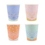 Western Bandana Cups, Set of 8