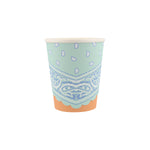 Western Bandana Cups, Set of 8