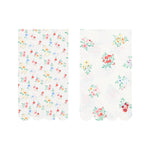 Ditsy Posy Scalloped Guest Towels, Pack of 16