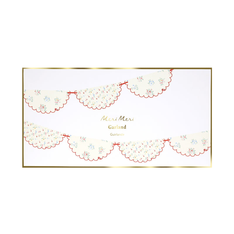 Ditsy Posy Paper Garland