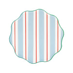 Preppy Stripe Side Plates, Pack of 8