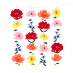 Large Bright Flower Wall