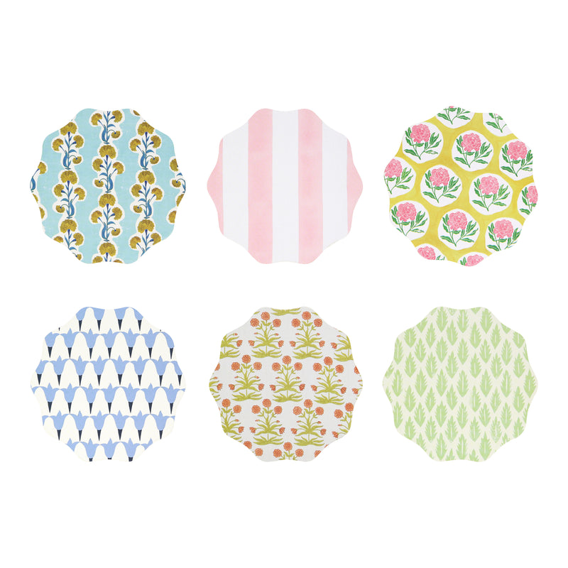 Molly Mahon x Meri Meri Coasters, Pack of 6