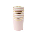 Dusky Pink Tumbler Cups, Pack of 8